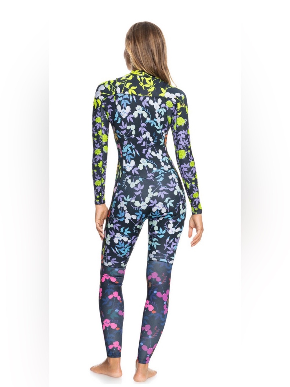 The Roxy x Rowley 3/2 mm Chest Zip Wetsuit, size 2, NWT - Picture 5 of 14